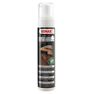 SONAX Leather Care Foam - car leather cleaner, car seat cleaner and  conditioner